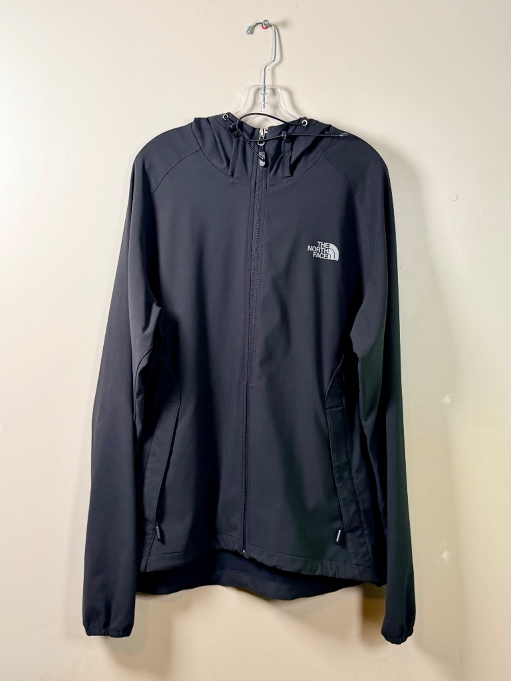The North Face Full-Zip Black Performance Apex Hoodie Jacket (Large) Men’s